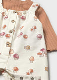 Conj. peto estampado