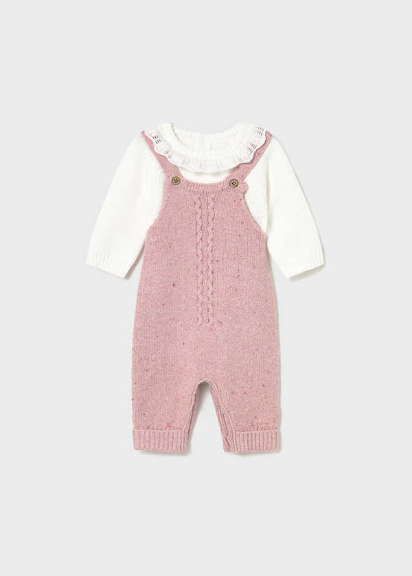 Conj. peto y jersey tricot
