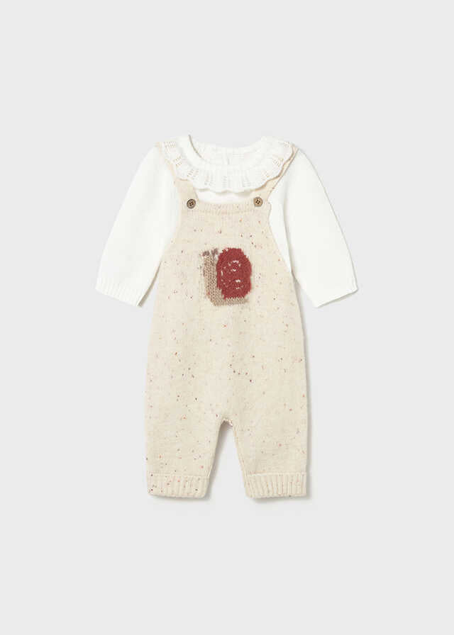 Conj. peto y jersey tricot