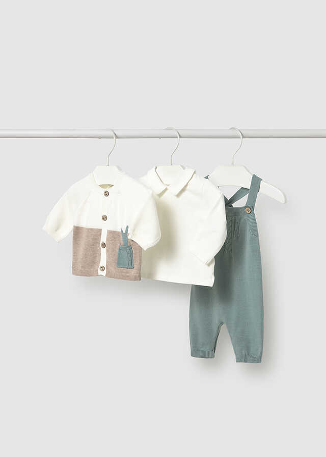 Conj. peto tricot