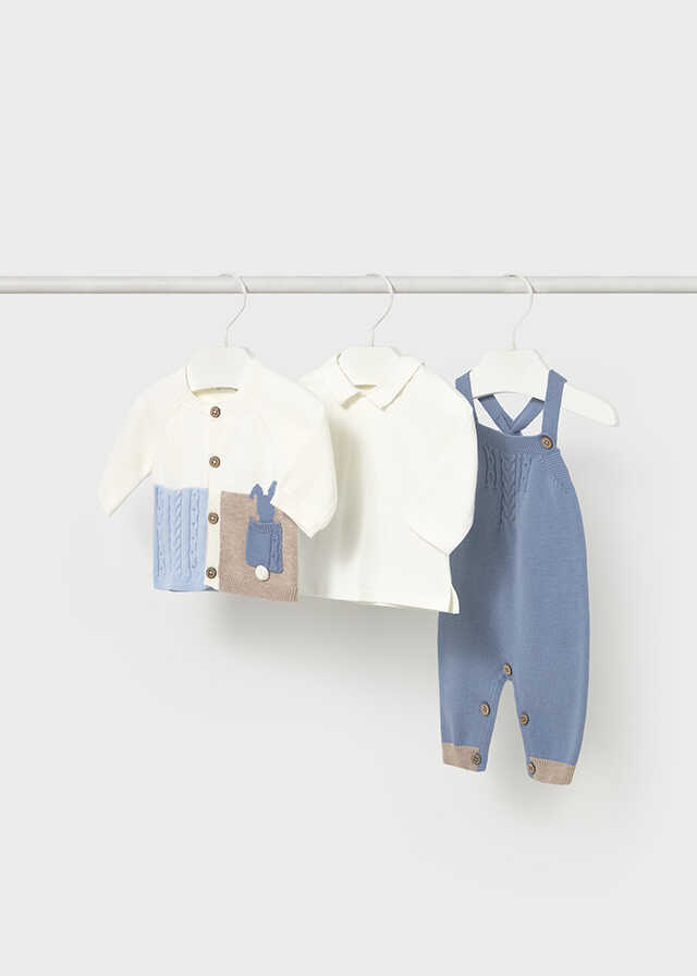 Conj. peto tricot