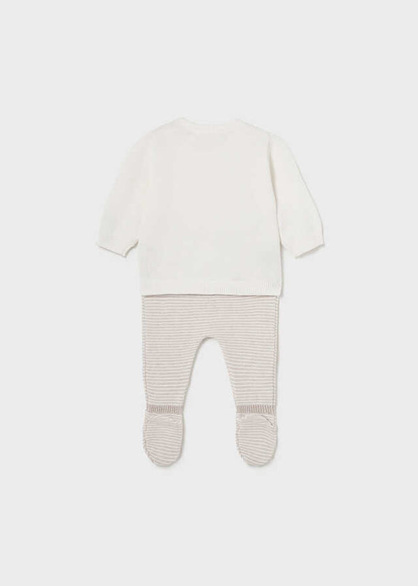 Conj. polaina tricot