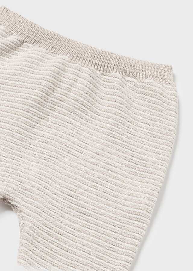 Conj. polaina tricot