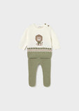 Conj. polaina tricot