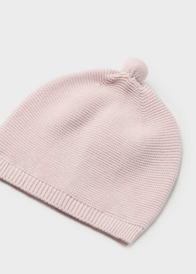 Conj. polaina y gorro tricot