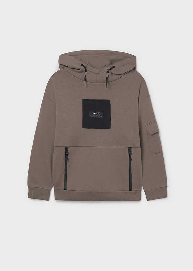 Conj. Pullover y pantalon contraste plana