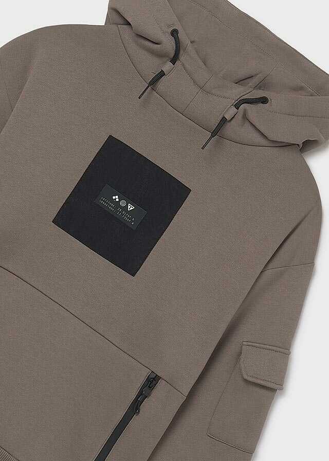 Conj. Pullover y pantalon contraste plana