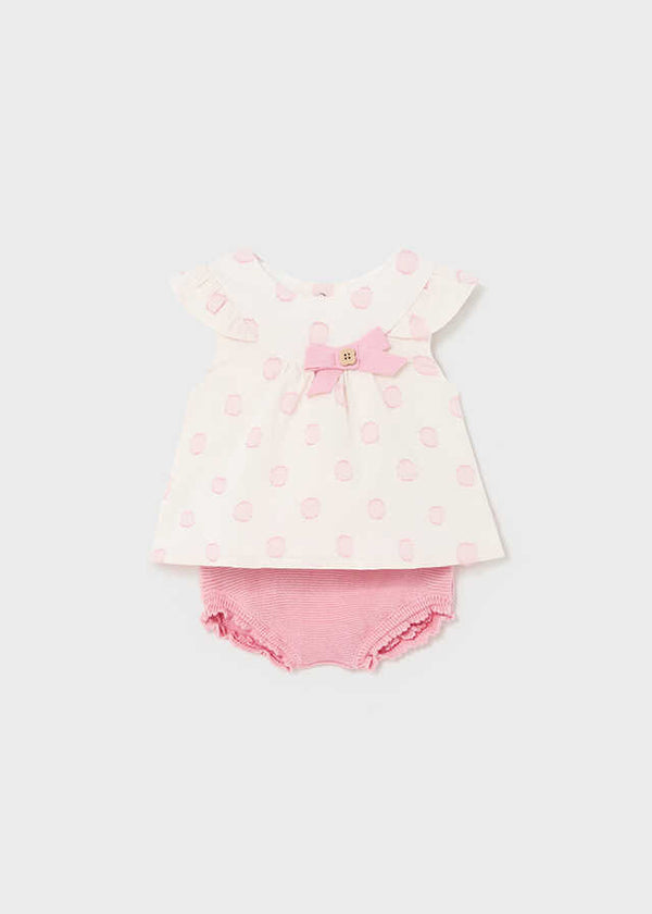 Conj. short tricot