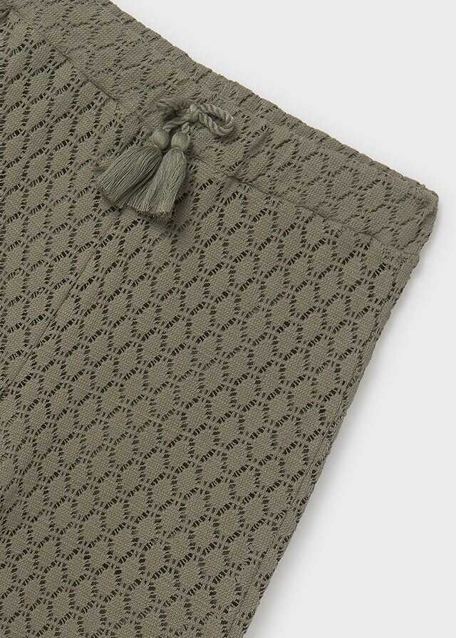 Conj. Top crochet y Pantalon largo punto calado