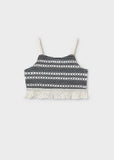 Conj. Top crochet y Pantalon largo punto calado