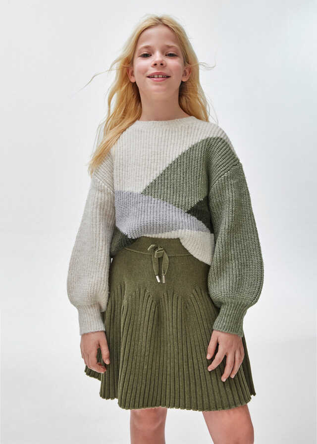 Falda tricot