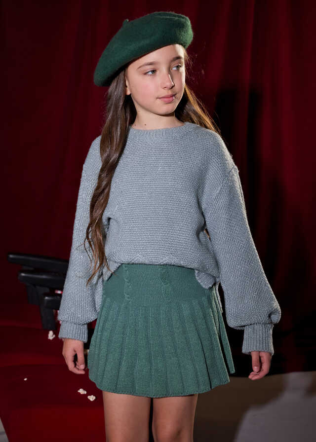 Falda tricot