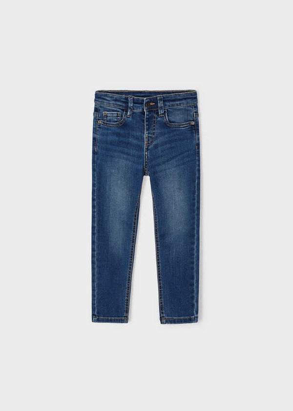 Pant. tejano slim fit basico