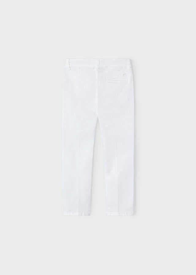 Pantalon chino sarga basico