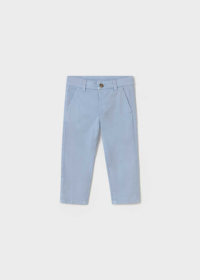 Pantalon chino sarga basico