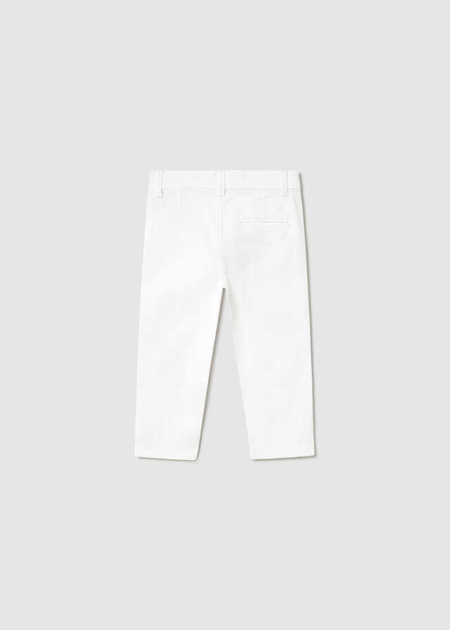 Pantalon chino sarga basico