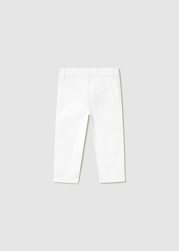 Pantalon chino sarga basico
