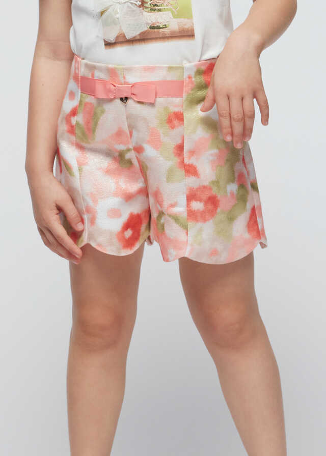 Pantalon corto estampado