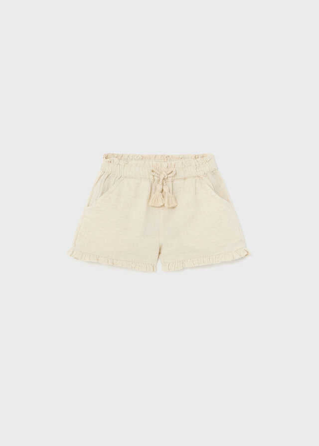 Pantalon corto lino