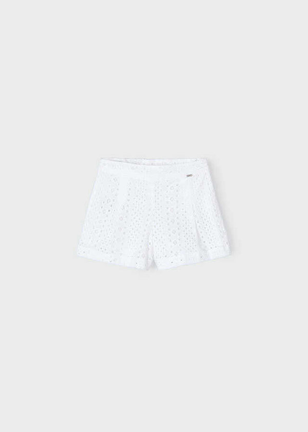 Pantalon corto perforado