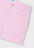 Pantalon corto sarga