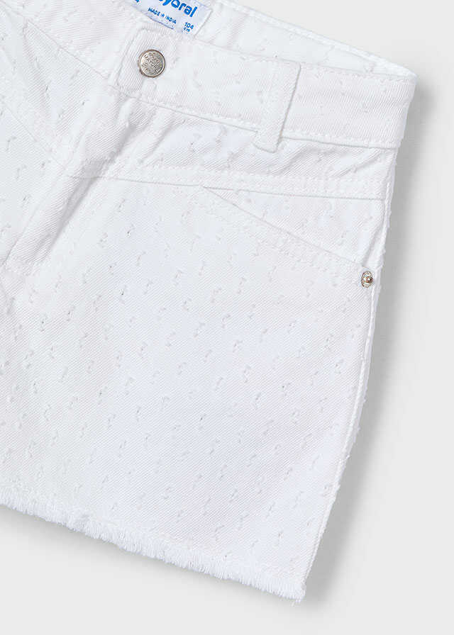 Pantalon corto sarga