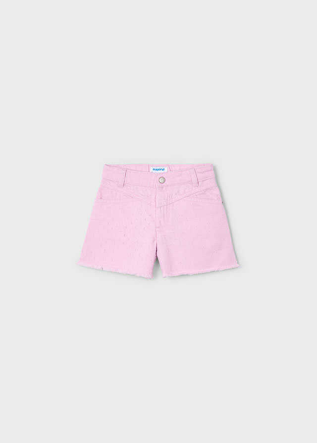 Pantalon corto sarga