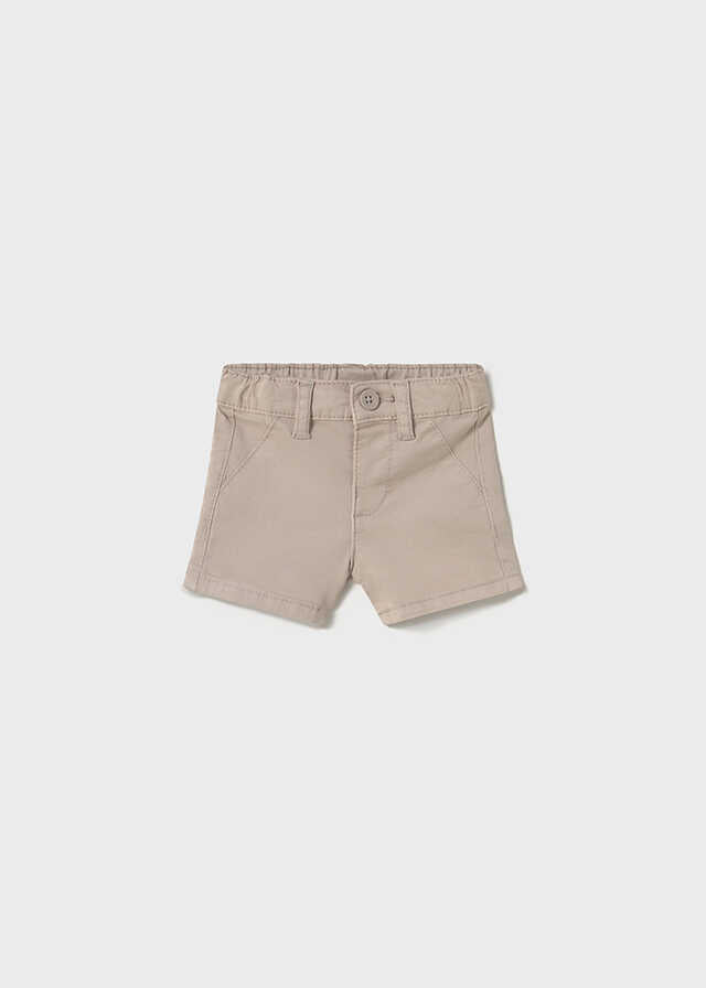 Pantalon corto sarga basico