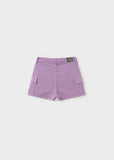 Pantalon corto sarga cargo