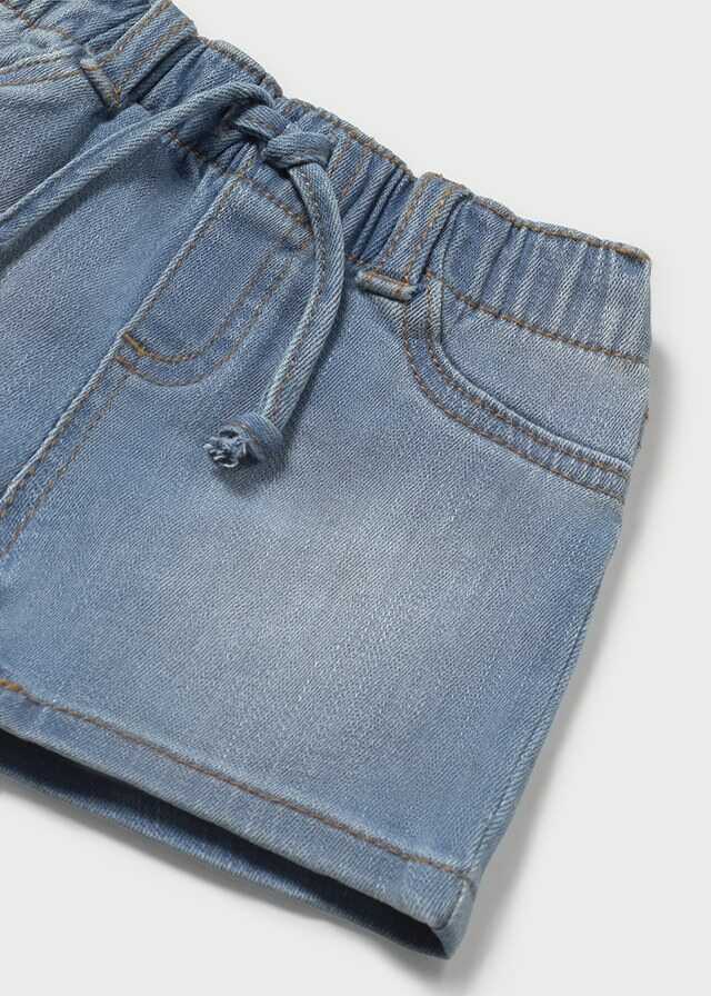 Pantalon corto tejano