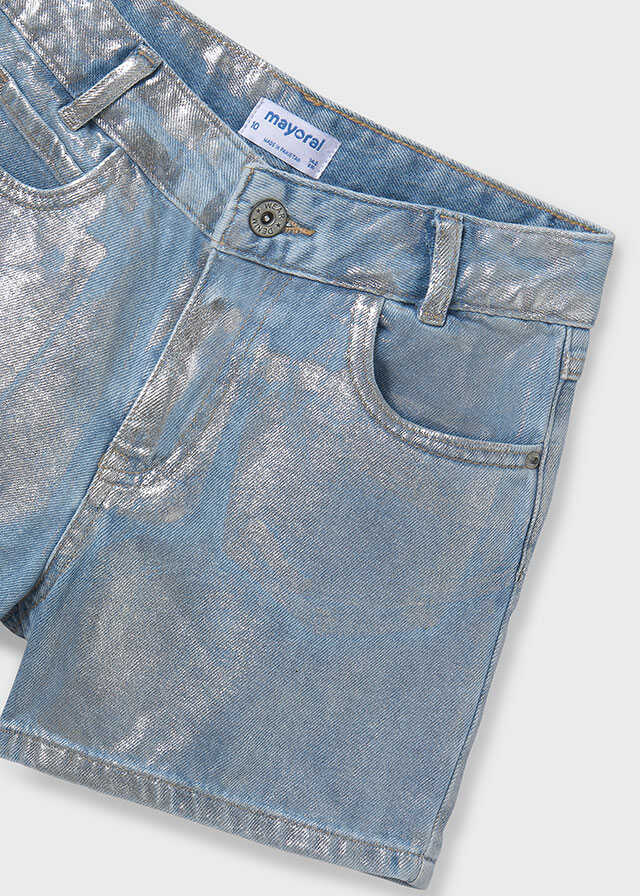 Pantalon corto tejano