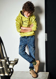 Pantalon denim jogger cargo