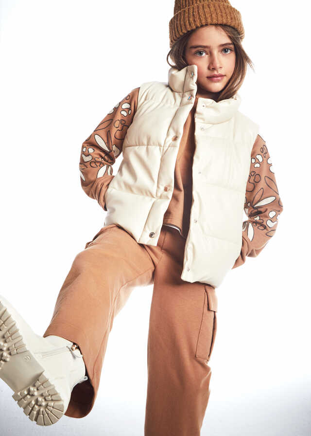 Pantalon felpa cargo