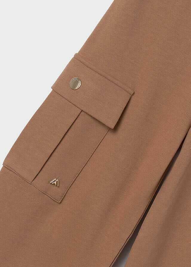 Pantalon felpa cargo