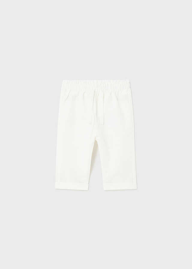 Pantalon largo lino