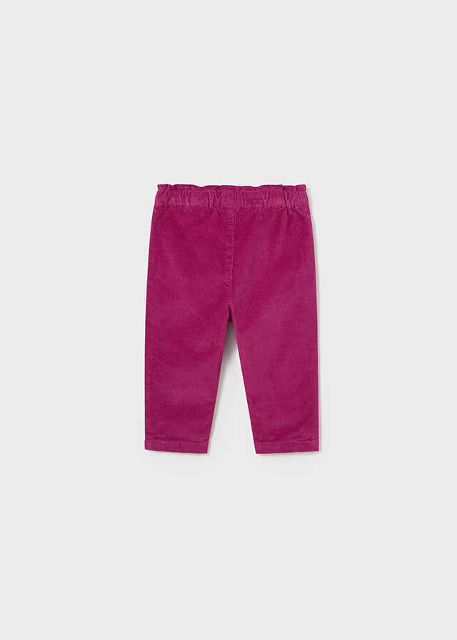 Pantalon largo pana