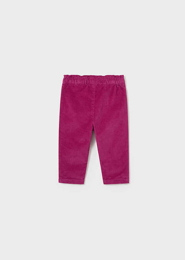 Pantalon largo pana