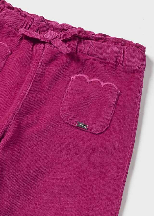 Pantalon largo pana