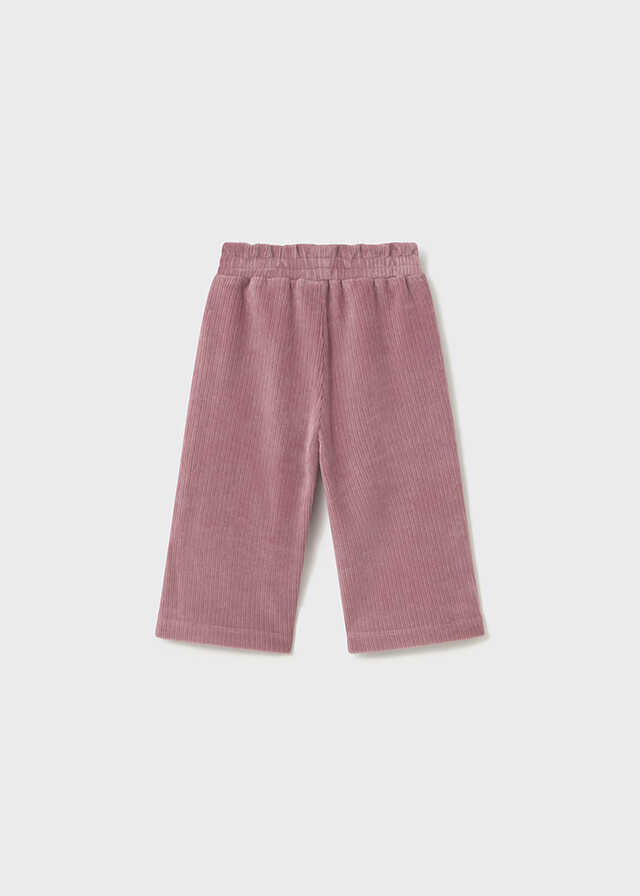 Pantalon largo punto pana