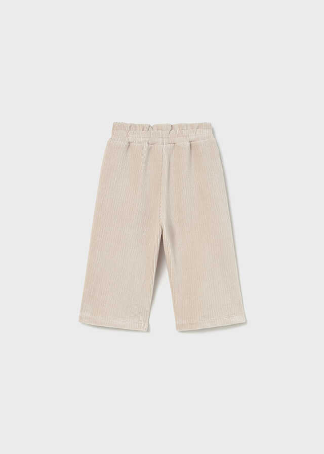 Pantalon largo punto pana