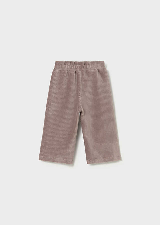 Pantalon largo punto pana