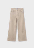 Pantalon largo sarga