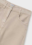 Pantalon largo sarga