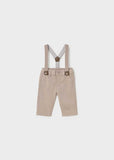 Pantalon largo sarga tirantes