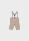 Pantalon largo sarga tirantes