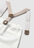 Pantalon largo sarga tirantes