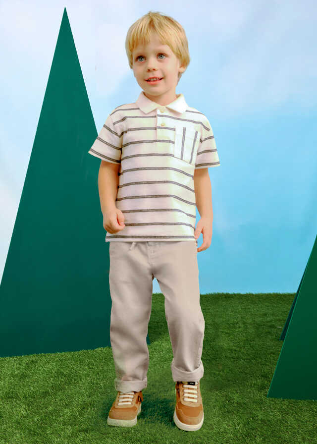 Pantalon lino delavado