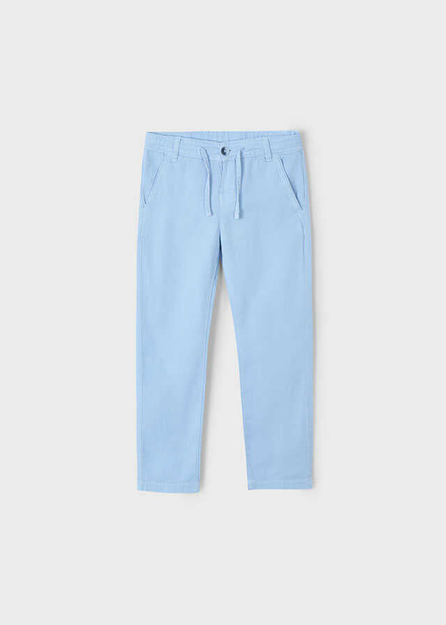 Pantalon lino delavado
