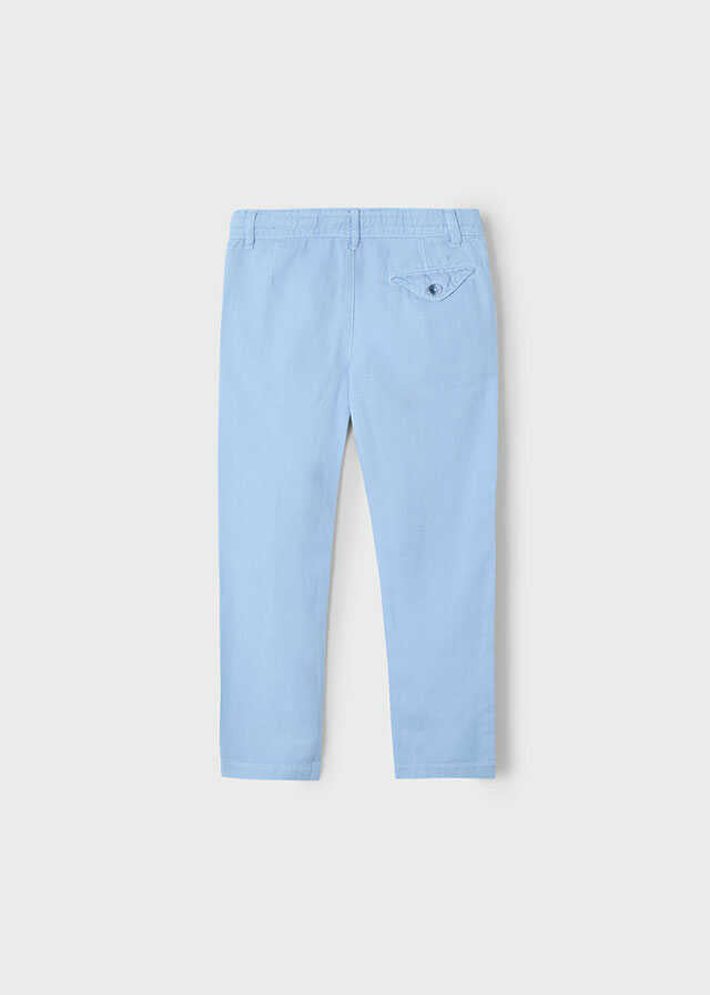 Pantalon lino delavado
