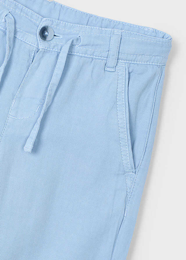 Pantalon lino delavado